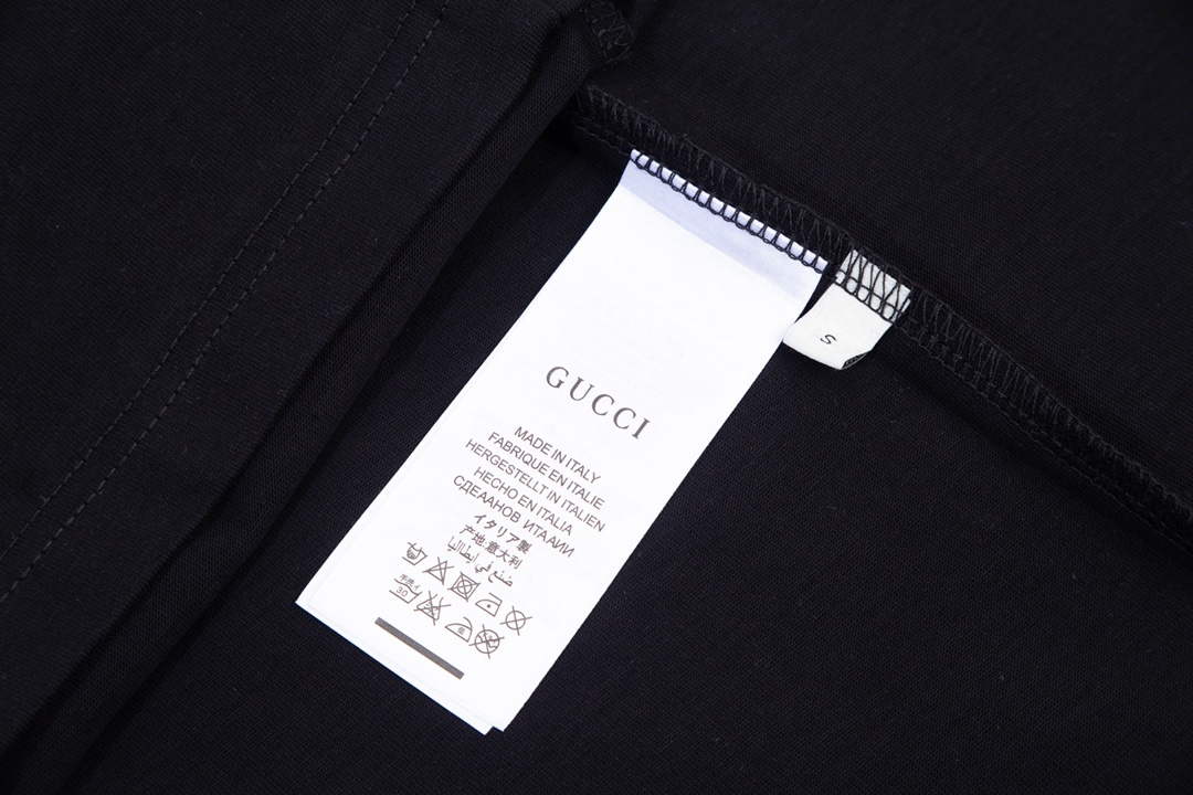 Gucci 457095 Logo print cotton jersey Men Women's T-shirt G38702