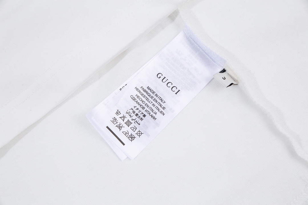 Gucci 457095 Logo print cotton jersey Men Women's T-shirt G38703