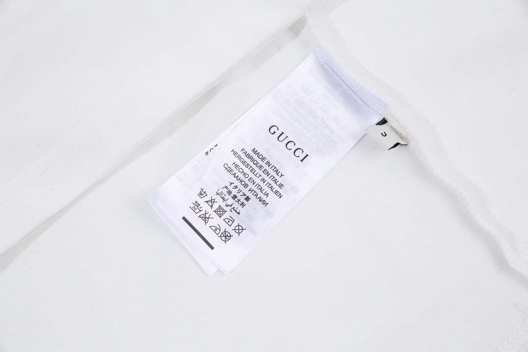 Gucci 457095 Logo print cotton jersey Men Women's T-shirt G38703