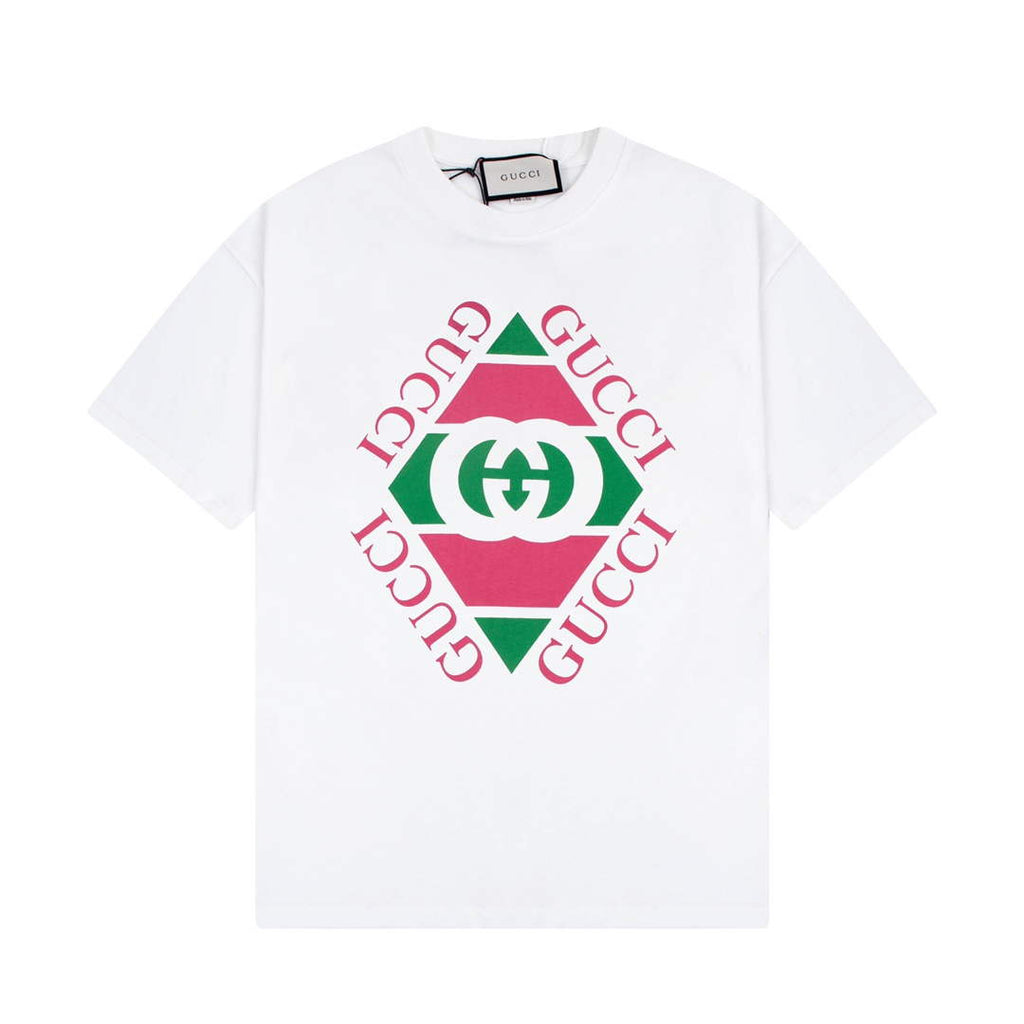 Gucci 457095 Logo print cotton jersey Men Women's T-shirt G38704