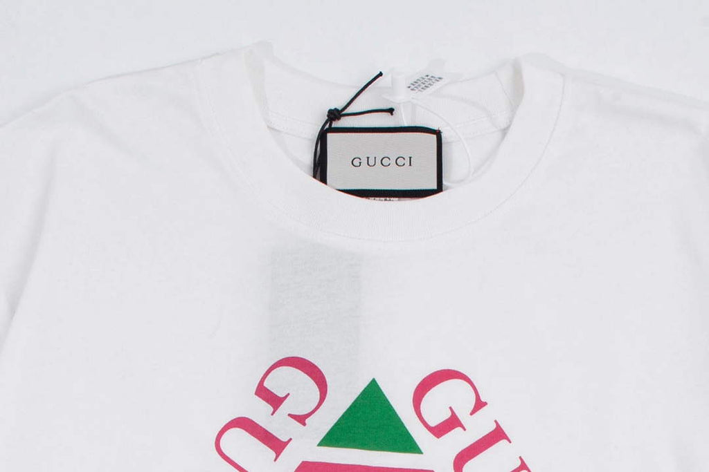 Gucci 457095 Logo print cotton jersey Men Women's T-shirt G38704