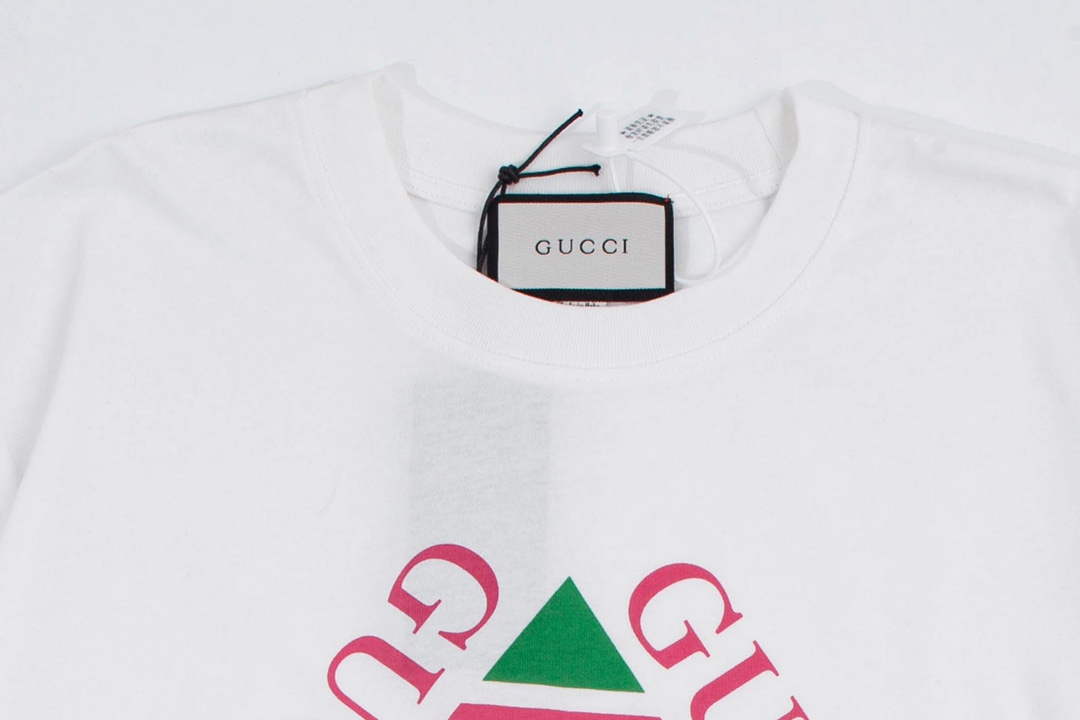 Gucci 457095 Logo print cotton jersey Men Women's T-shirt G38704