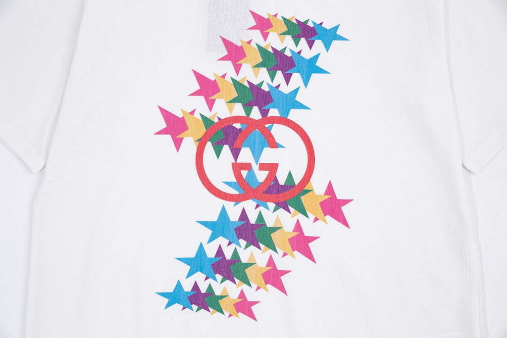 Gucci 457095 Logo print cotton jersey Men Women's T-shirt G38690