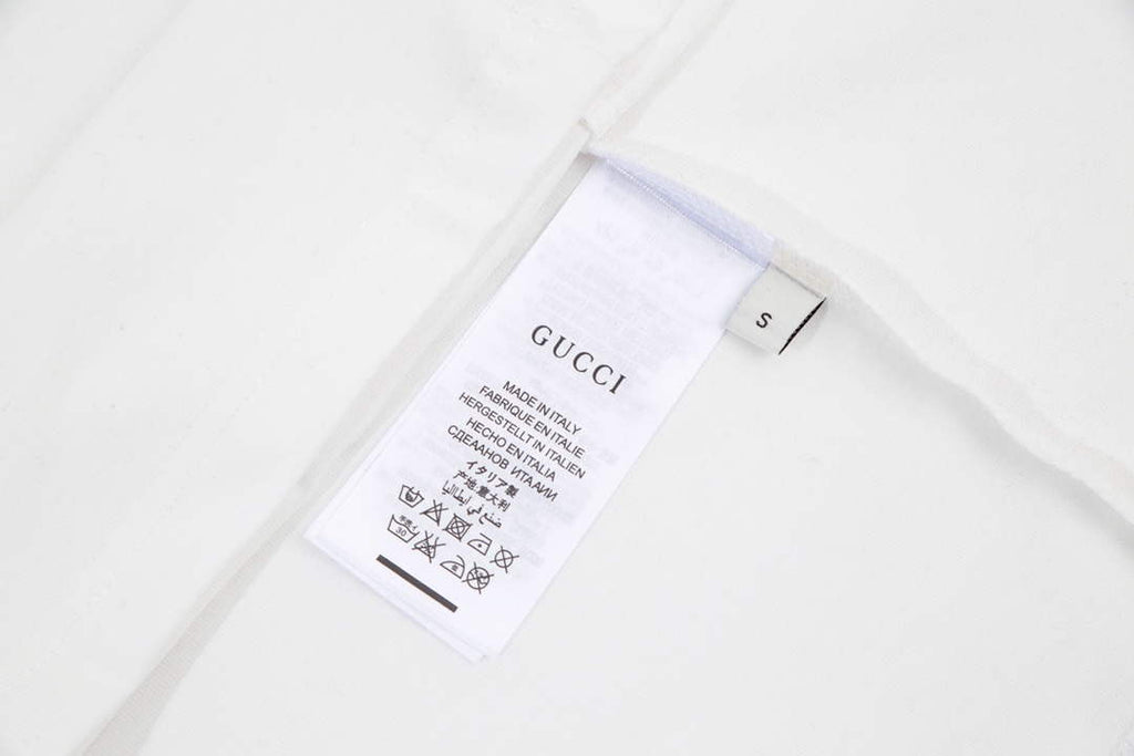 Gucci 457095 Logo print cotton jersey Men Women's T-shirt G38704