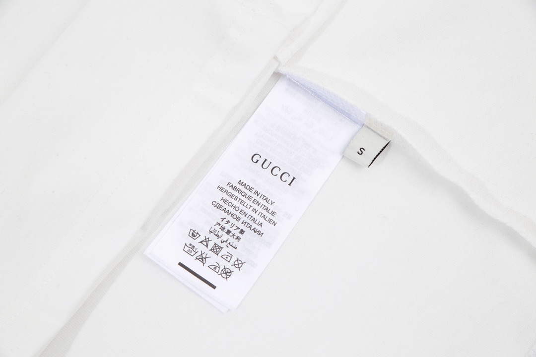 Gucci 457095 Logo print cotton jersey Men Women's T-shirt G38704