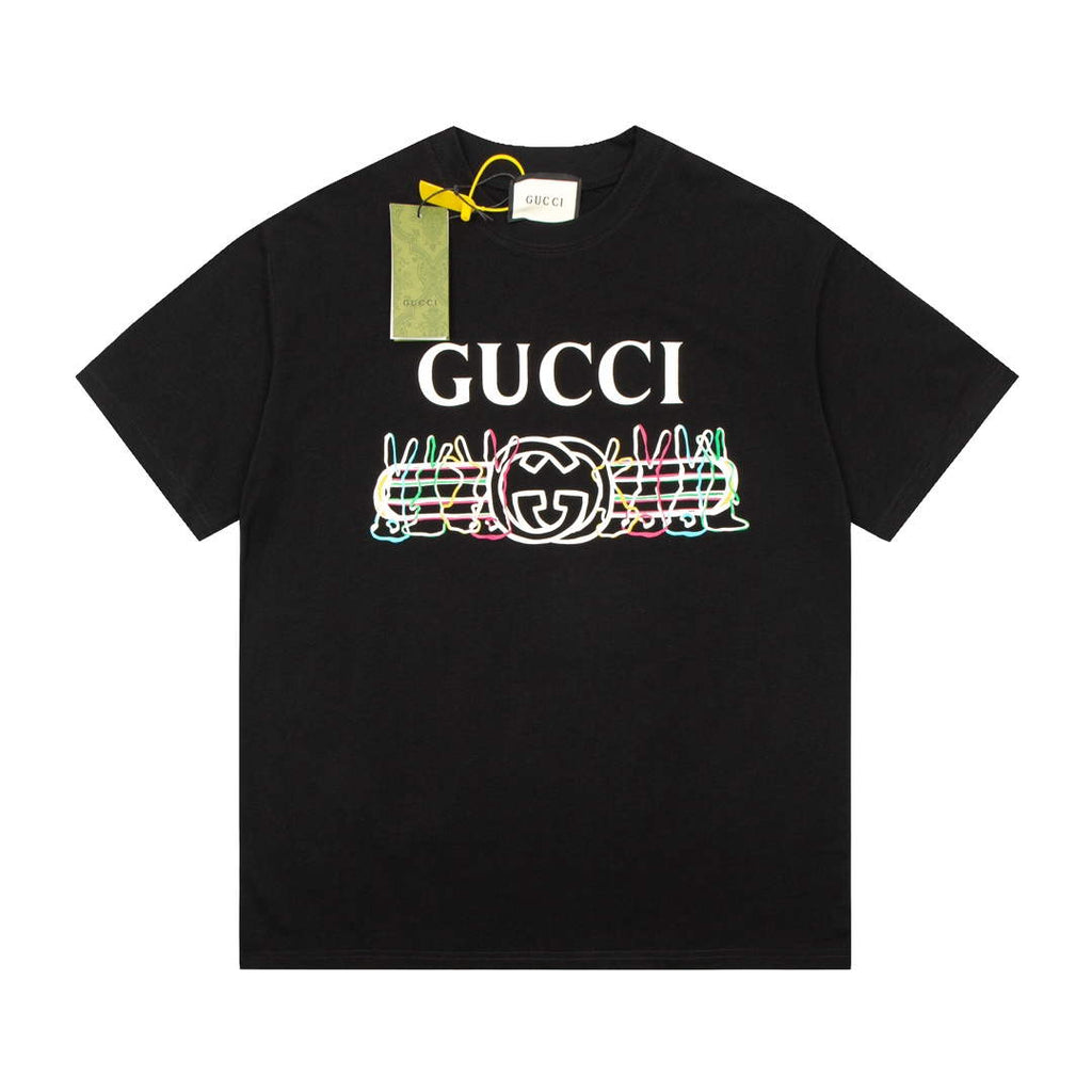 Gucci 457095 Logo print cotton jersey Men Women's T-shirt G38705