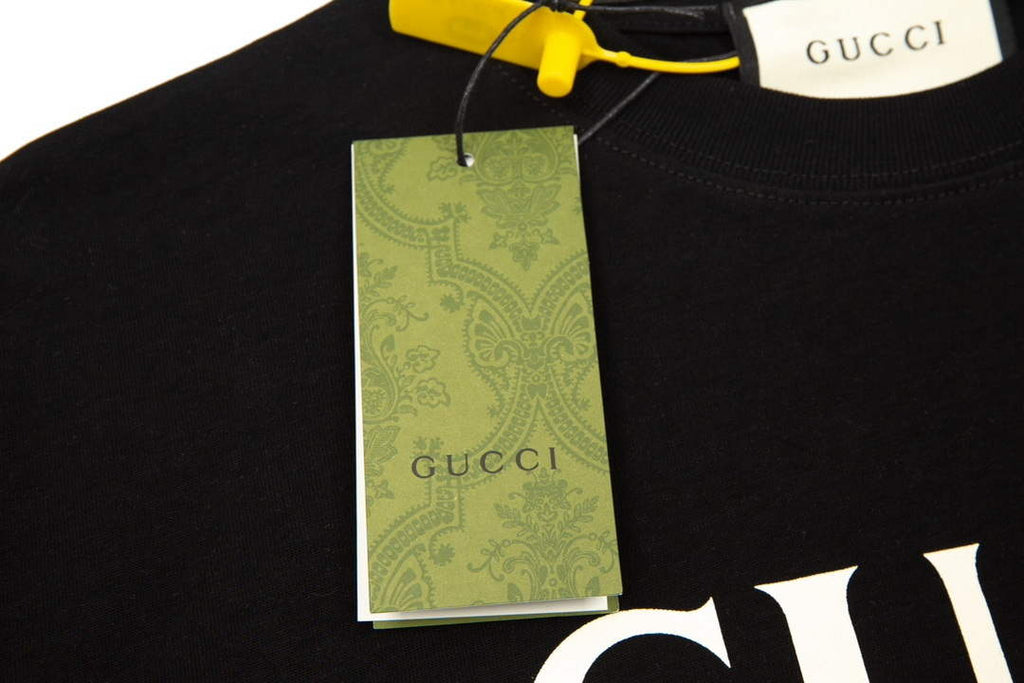 Gucci 457095 Logo print cotton jersey Men Women's T-shirt G38705