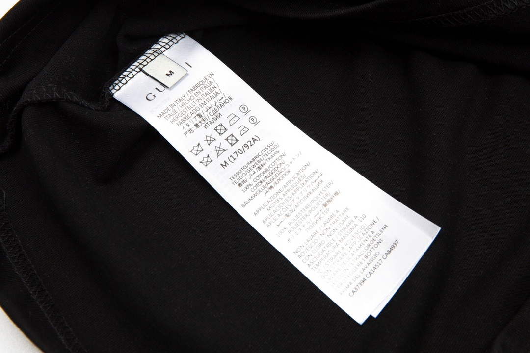 Gucci 457095 Logo print cotton jersey Men Women's T-shirt G38705