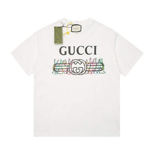 Gucci 457095 Logo print cotton jersey Men Women's T-shirt G38706 - SX - View 1