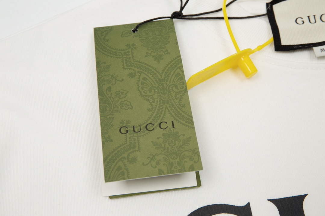 Gucci 457095 Logo print cotton jersey Men Women's T-shirt G38706