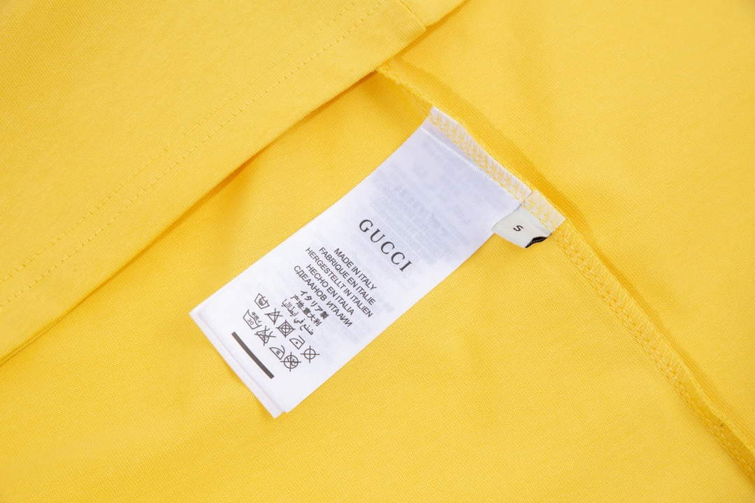 Gucci 457095 Logo print cotton jersey Men Women's T-shirt G38707