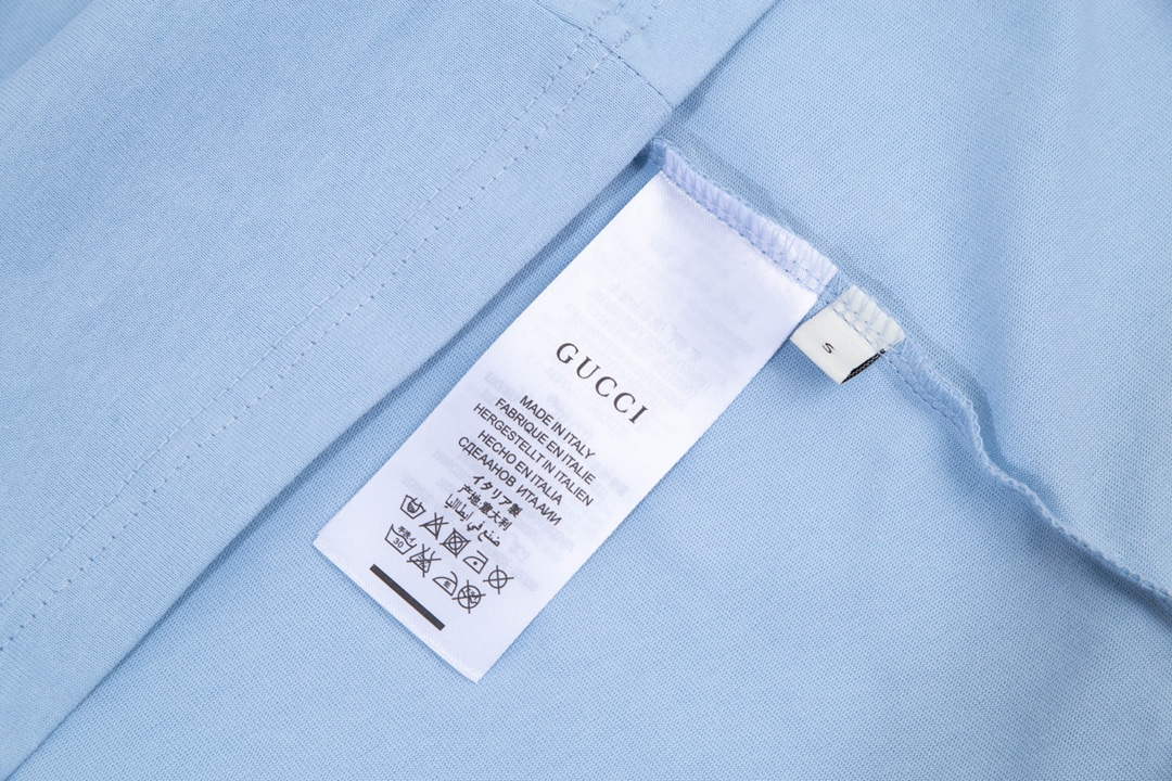 Gucci 457095 Logo print cotton jersey Men Women's T-shirt G38708