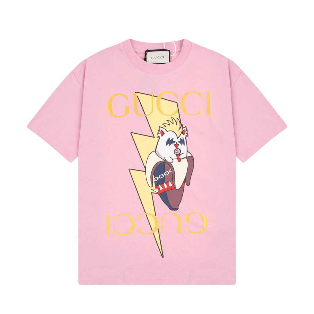 Gucci 457095 Logo print cotton jersey Men Women's T-shirt G38709