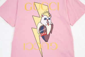 Gucci 457095 Logo print cotton jersey Men Women's T-shirt G38709 - SX - View 5