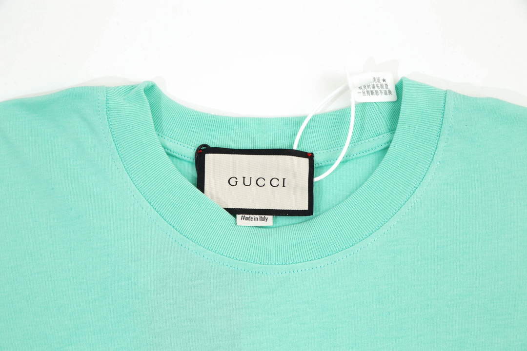 Gucci 457095 Logo print cotton jersey Men Women's T-shirt G38710