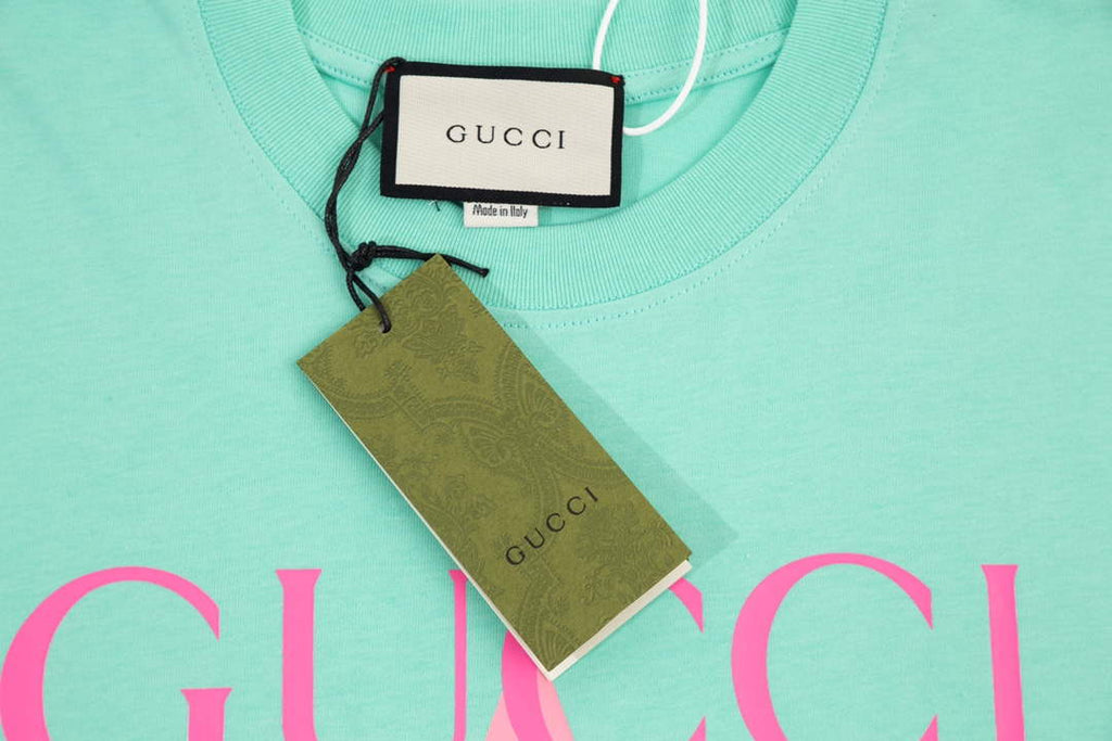 Gucci 457095 Logo print cotton jersey Men Women's T-shirt G38710