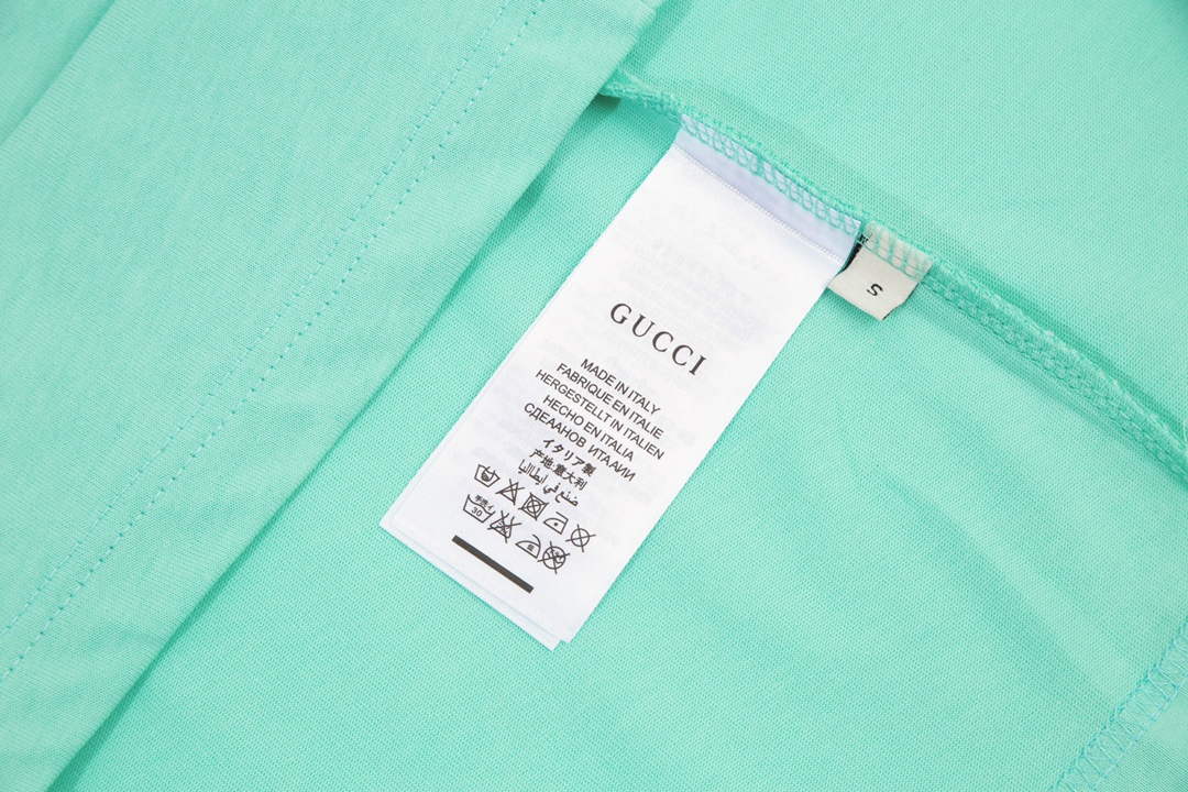 Gucci 457095 Logo print cotton jersey Men Women's T-shirt G38710
