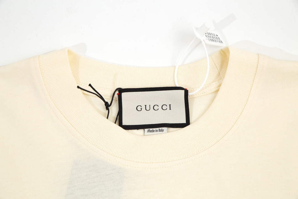 Gucci 457095 Logo print cotton jersey Men Women's T-shirt G38712