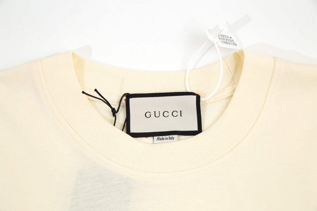 Gucci 457095 Logo print cotton jersey Men Women's T-shirt G38712