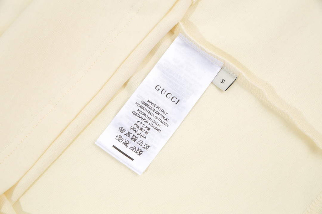 Gucci 457095 Logo print cotton jersey Men Women's T-shirt G38712