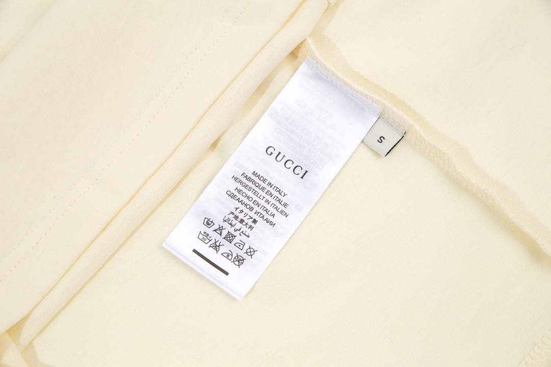 Gucci 457095 Logo print cotton jersey Men Women's T-shirt G38712
