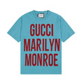 Gucci 457095 Logo print cotton jersey Men Women's T-shirt G38713