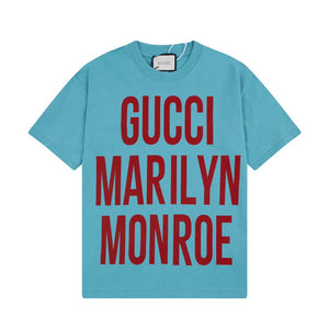 Gucci 457095 Logo print cotton jersey Men Women's T-shirt G38713 - SX - View 1