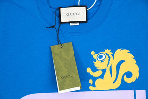 Gucci 457095 Logo print cotton jersey Men Women's T-shirt G38691 - SX - View 4