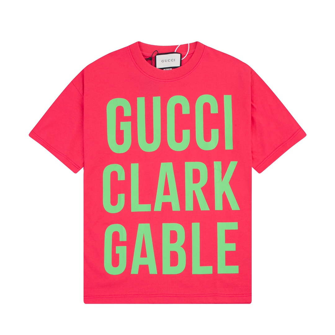 Gucci 457095 Logo print cotton jersey Men Women's T-shirt G38714
