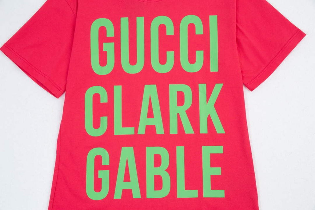 Gucci 457095 Logo print cotton jersey Men Women's T-shirt G38714