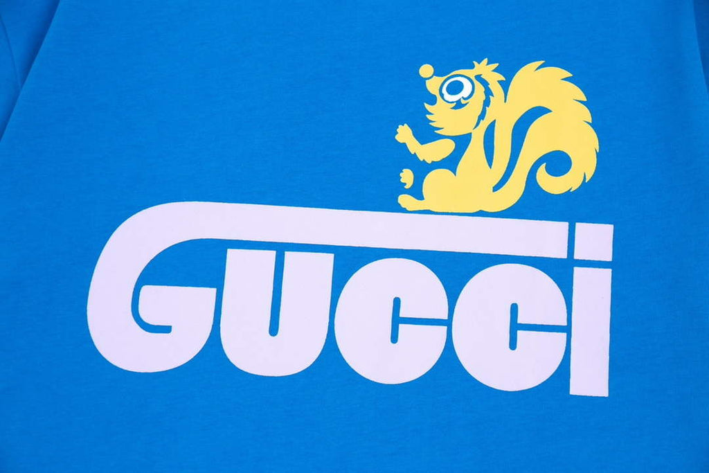 Gucci 457095 Logo print cotton jersey Men Women's T-shirt G38691