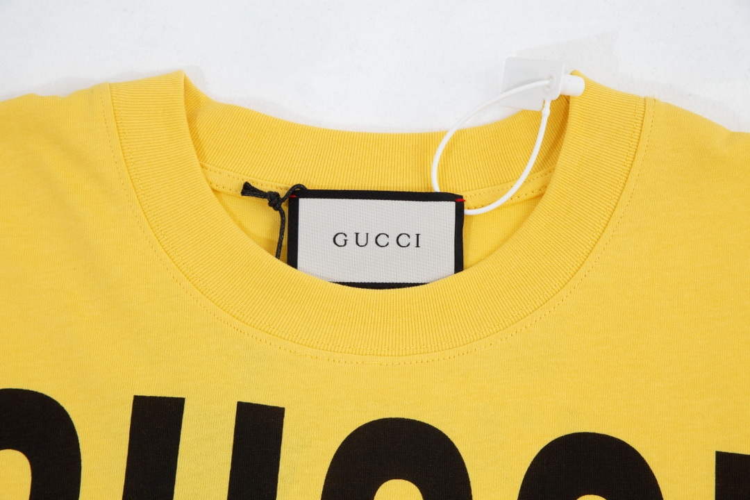 Gucci 457095 Logo print cotton jersey Men Women's T-shirt G38715