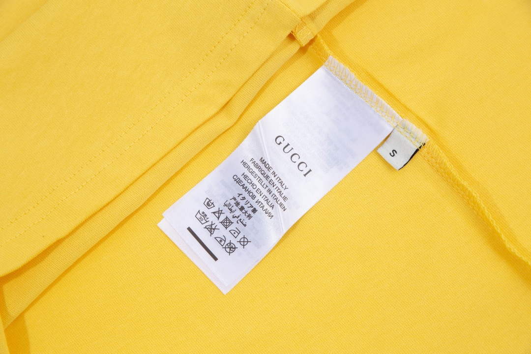 Gucci 457095 Logo print cotton jersey Men Women's T-shirt G38715
