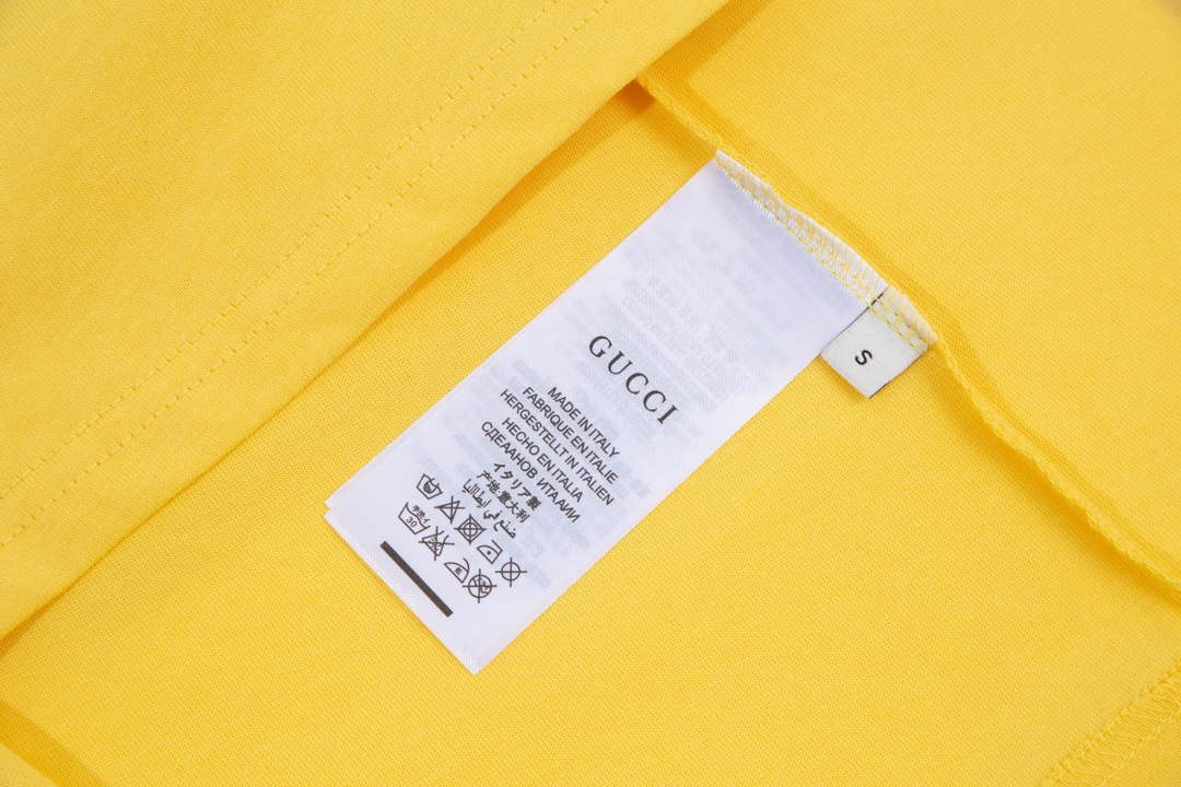 Gucci 457095 Logo print cotton jersey Men Women's T-shirt G38716