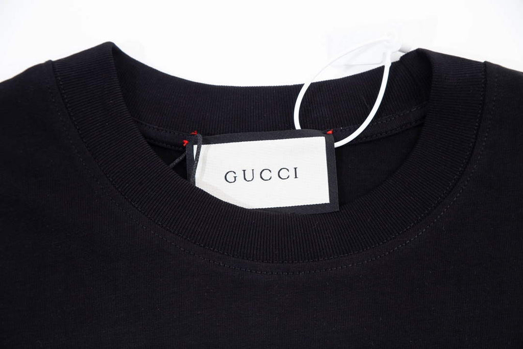 Gucci 457095 Logo print cotton jersey Men Women's T-shirt G38717