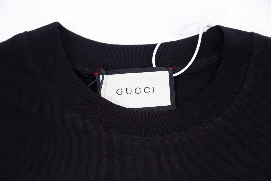 Gucci 457095 Logo print cotton jersey Men Women's T-shirt G38717