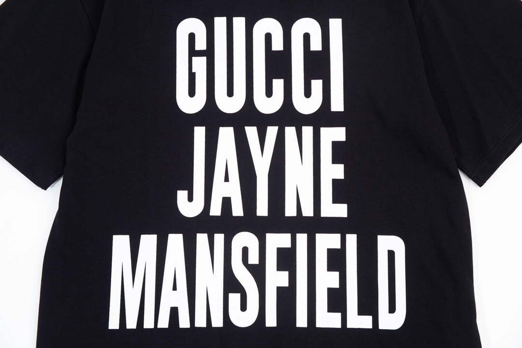 Gucci 457095 Logo print cotton jersey Men Women's T-shirt G38717
