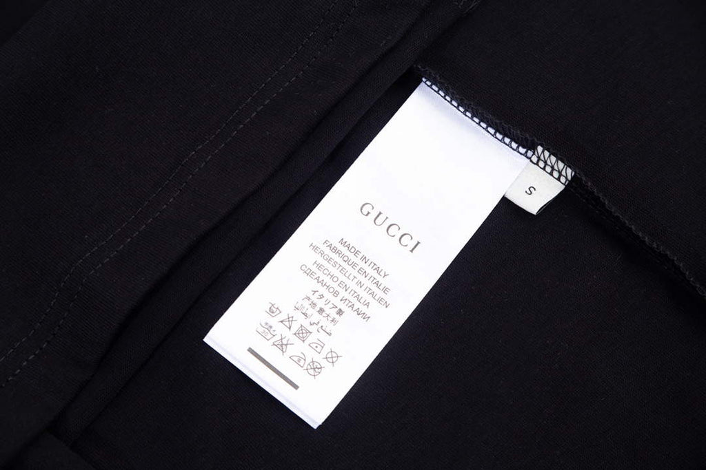 Gucci 457095 Logo print cotton jersey Men Women's T-shirt G38717