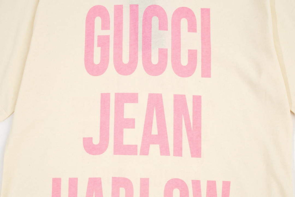 Gucci 457095 Logo print cotton jersey Men Women's T-shirt G38718