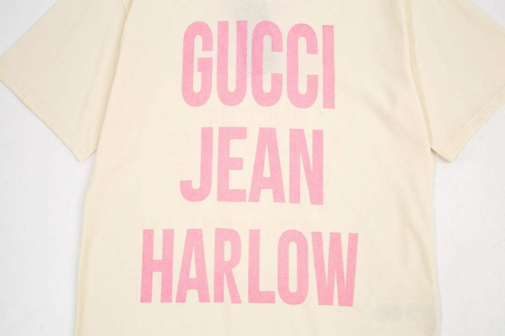 Gucci 457095 Logo print cotton jersey Men Women's T-shirt G38718