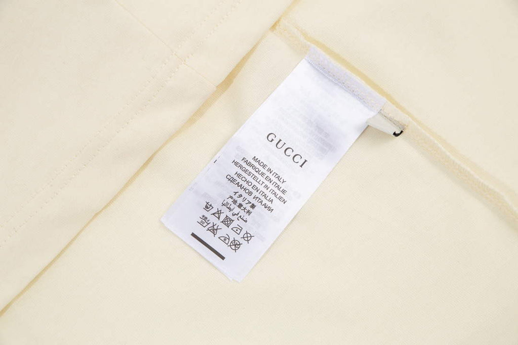 Gucci 457095 Logo print cotton jersey Men Women's T-shirt G38719