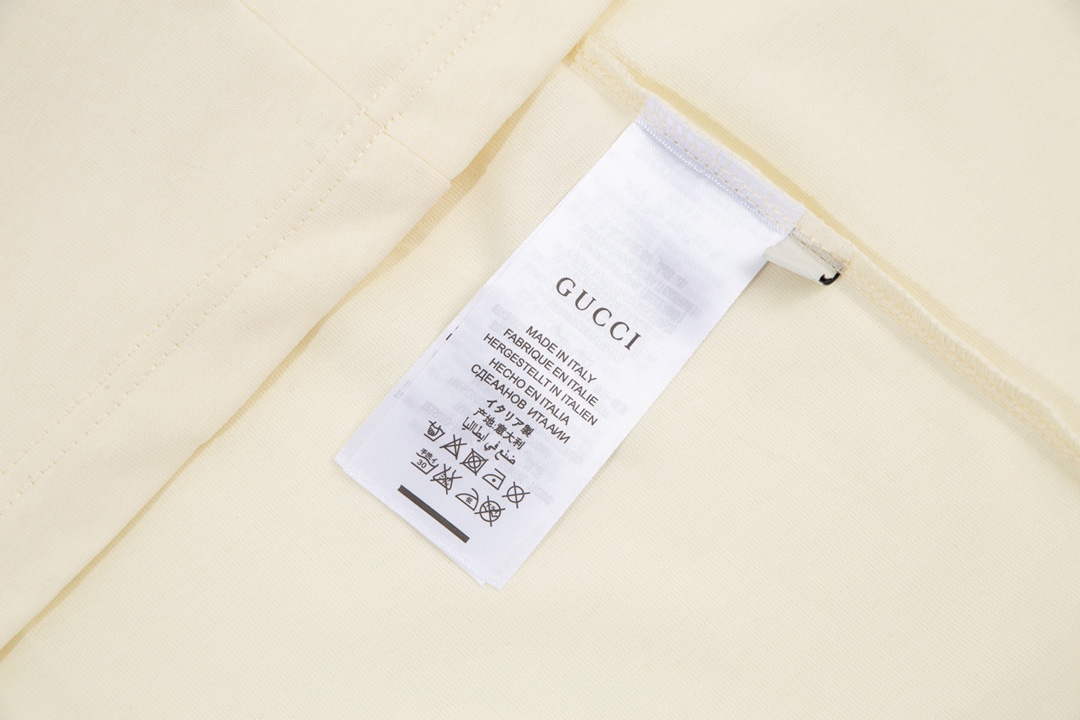 Gucci 457095 Logo print cotton jersey Men Women's T-shirt G38719