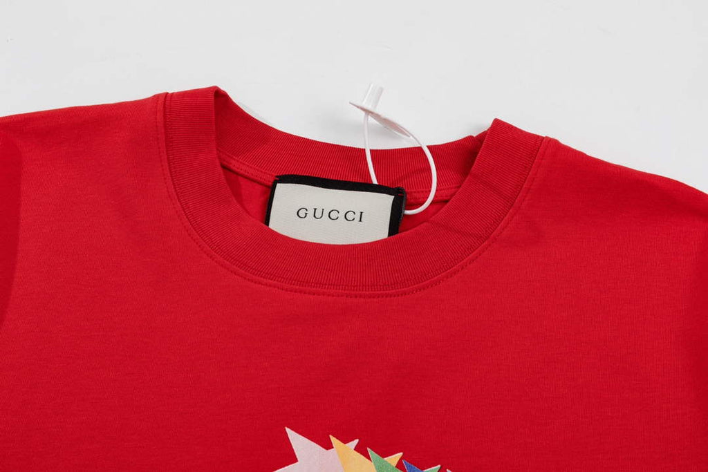 Gucci 457095 Logo print cotton jersey Men Women's T-shirt G38689