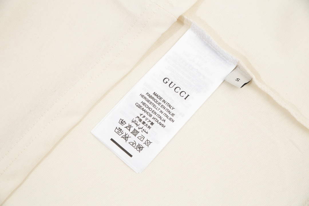Gucci 457095 Logo print cotton jersey Men Women's T-shirt G38693