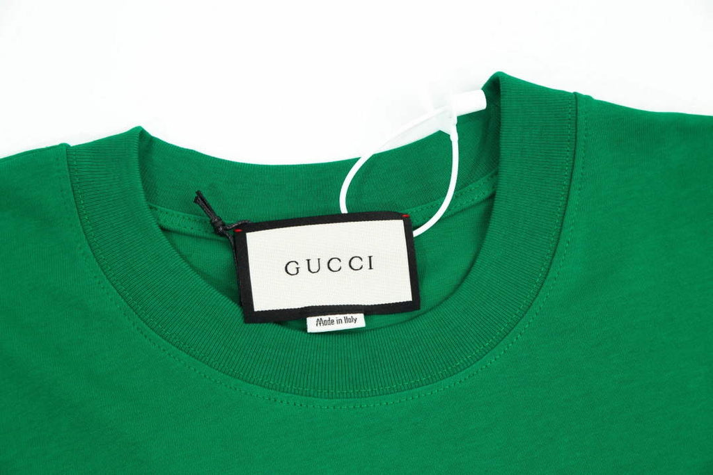Gucci 457095 Logo print cotton jersey Men Women's T-shirt G38694