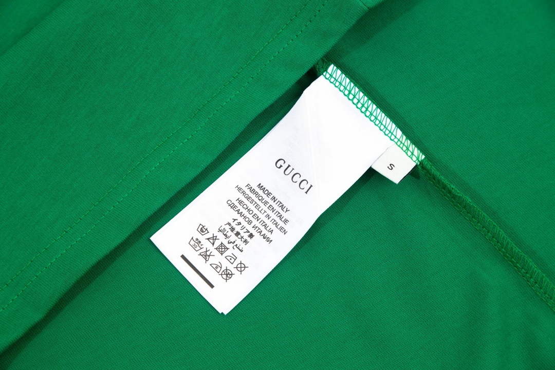 Gucci 457095 Logo print cotton jersey Men Women's T-shirt G38694