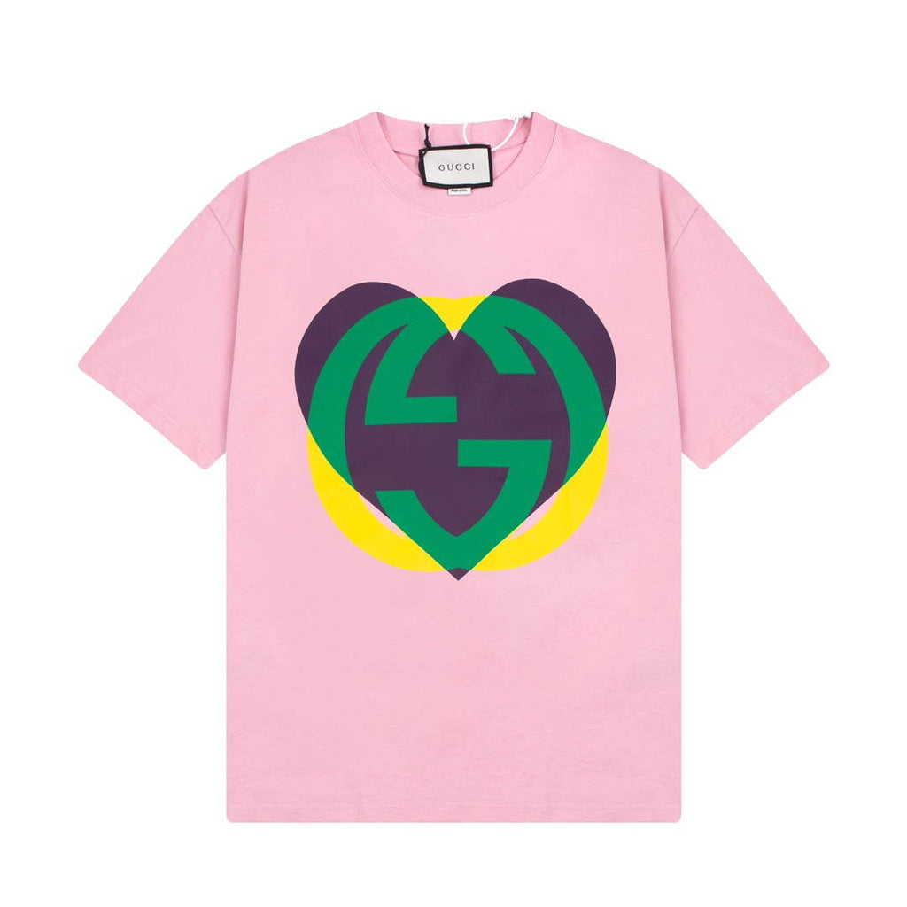 Gucci 457095 Logo print cotton jersey Men Women's T-shirt G38695