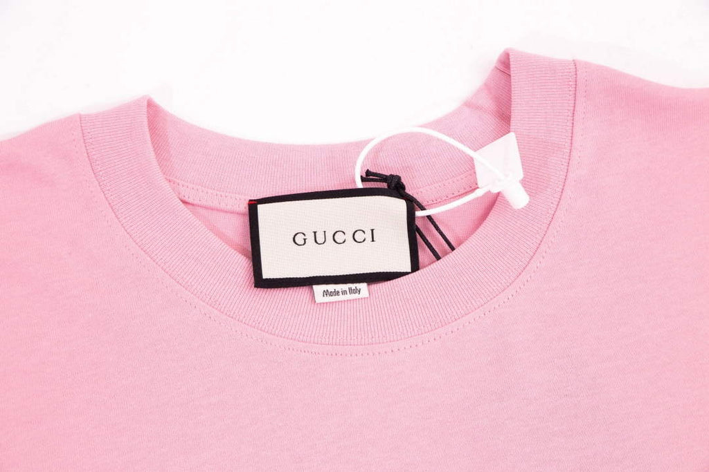 Gucci 457095 Logo print cotton jersey Men Women's T-shirt G38695
