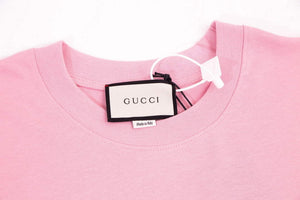 Gucci 457095 Logo print cotton jersey Men Women's T-shirt G38695 - SX - View 3