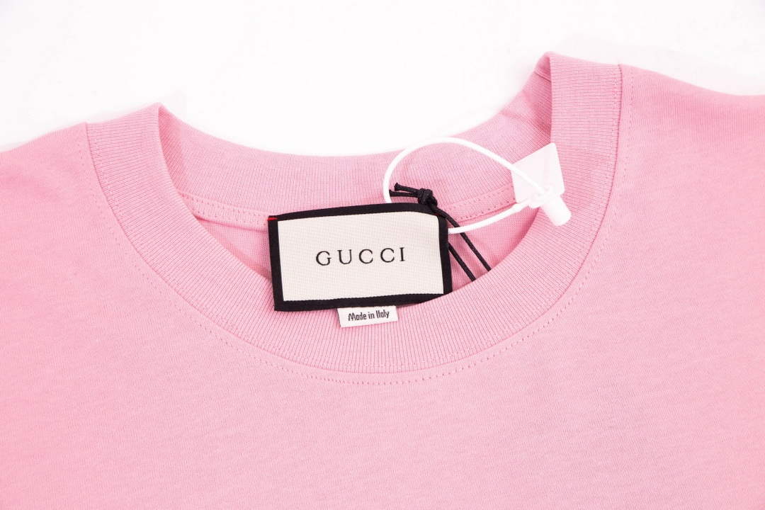 Gucci 457095 Logo print cotton jersey Men Women's T-shirt G38695